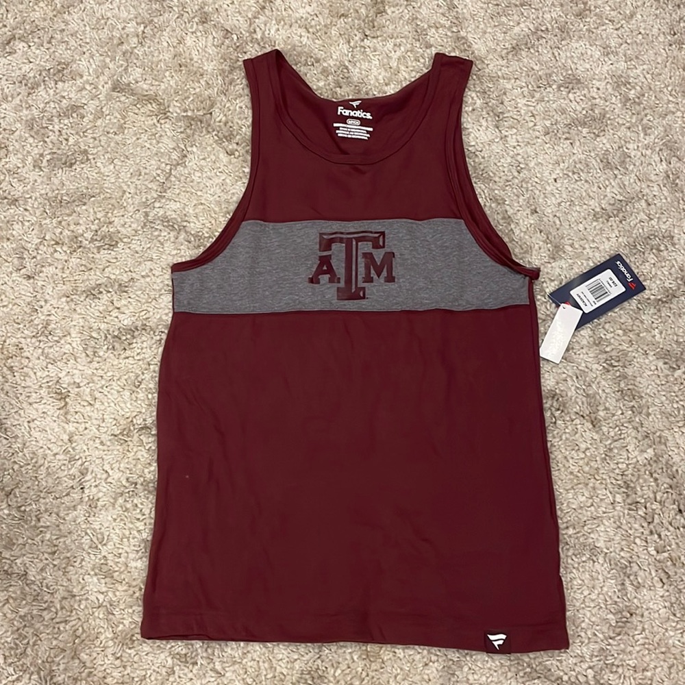 NWT FANATICS TEXAS A&M TANK